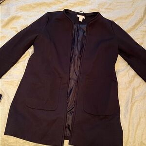 H&M Black Women's Blazer Coat